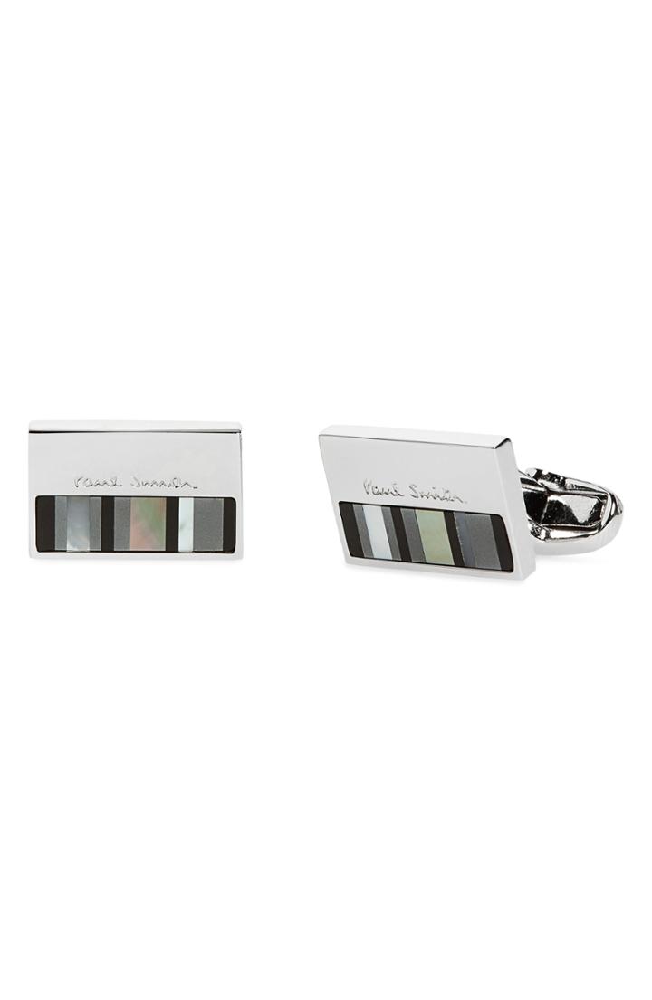 Men's Paul Smith Stripe Cuff Links
