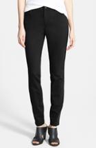 Women's Eileen Fisher 'legging' Jeans, Size 18 - Black (surplus) (regular & ) (online Only)