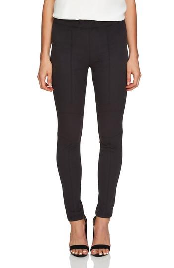 Women's 1.state Seamed Faux Suede Leggings