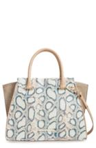 Brahmin Pearl - Priscilla Embossed Leather Satchel -