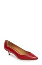 Women's Tory Burch Elizabeth Pointy Toe Pump M - Red