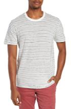 Men's Rag & Bone Railroad Stripe T-shirt - Ivory