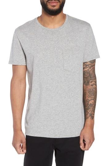 Men's Hudson Jeans Pocket T-shirt - Grey