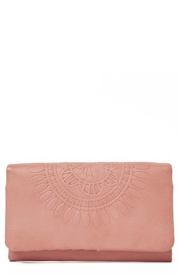 Women's Urban Originals Flower Gypsy Vegan Leather Wallet - Pink