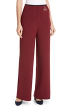 Women's Ted Baker London Colour By Numbers Wide Leg Trousers - Red
