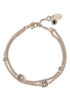 Women's Alexander Mcqueen Skull Chain Bracelet