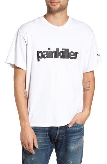 Men's Mr. Completely Painkiller Oversize Graphic T-shirt - White
