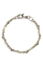 Men's John Varvatos Star Usa Skull Bead Bracelet