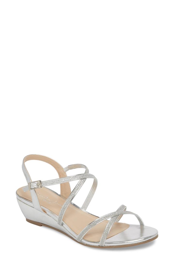Women's Paradox London Pink Kadie Wedge Sandal M - Metallic