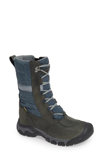 Women's Keen Hoodoo Iii Waterproof Boot M - Grey
