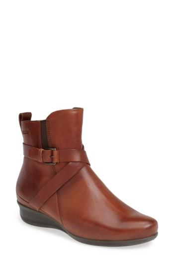 Women's Ecco 'abelone' Ankle Boot -11.5us / 42eu - Brown