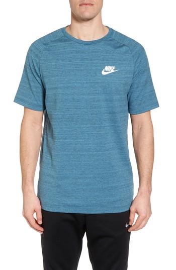 Men's Nike Nsw Av15 Crewneck T-shirt - Blue