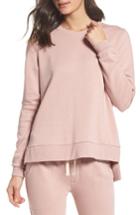 Women's Alternative Cutout Sweatshirt, Size - Coral
