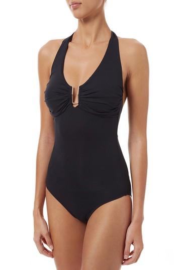 Women's Melissa Odabash Tampa One-piece Swimsuit - Black
