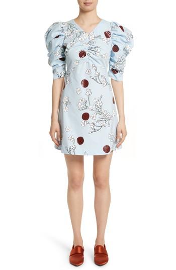 Women's Isa Arfen Wow Puff Sleeve Dress Us / 6 Uk - Blue