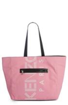 Kenzo Sport Logo Nylon Tote - Pink