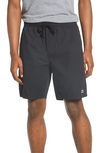 Men's Obey Legacy Ii Drawstring Shorts - Black