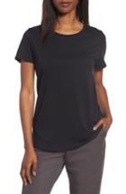 Women's Eileen Fisher Organic Cotton Crewneck Tee - Black