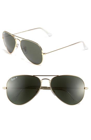 Ray-ban 58mm Aviator Sunglasses