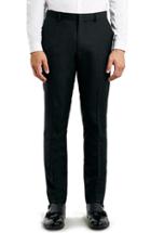 Men's Topman Skinny Fit Black Suit Trousers X 34 - Black