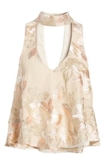 Women's Show Me Your Mumu Joy Embroidered Choker Top