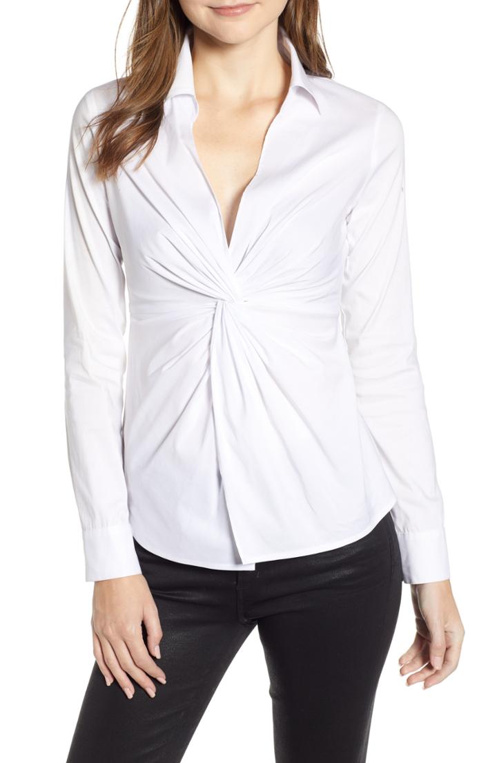 Women's Bailey 44 Ula Twist Top, Size X-small - White
