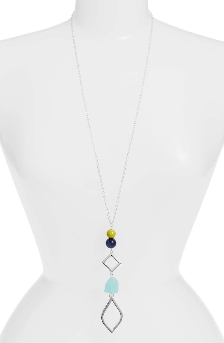 Women's Simon Sebbag Stone Drop Pendant Necklace