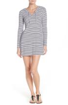Women's Mott 50 Print Hooded Upf 50 Cover-up - White