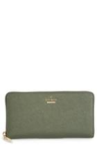 Women's Kate Spade New York 'cameron Street - Lacey' Leather Wallet - Green