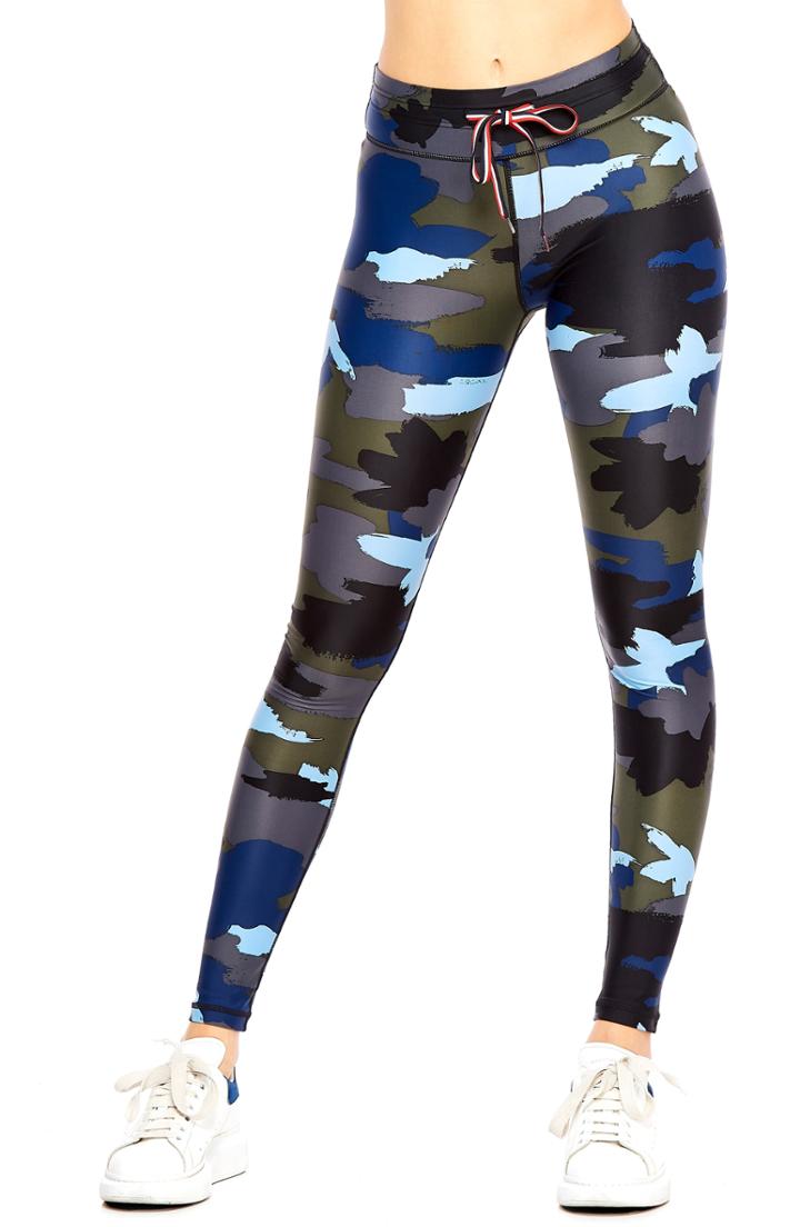 Women's The Upside Abstract Camo Yoga Leggings