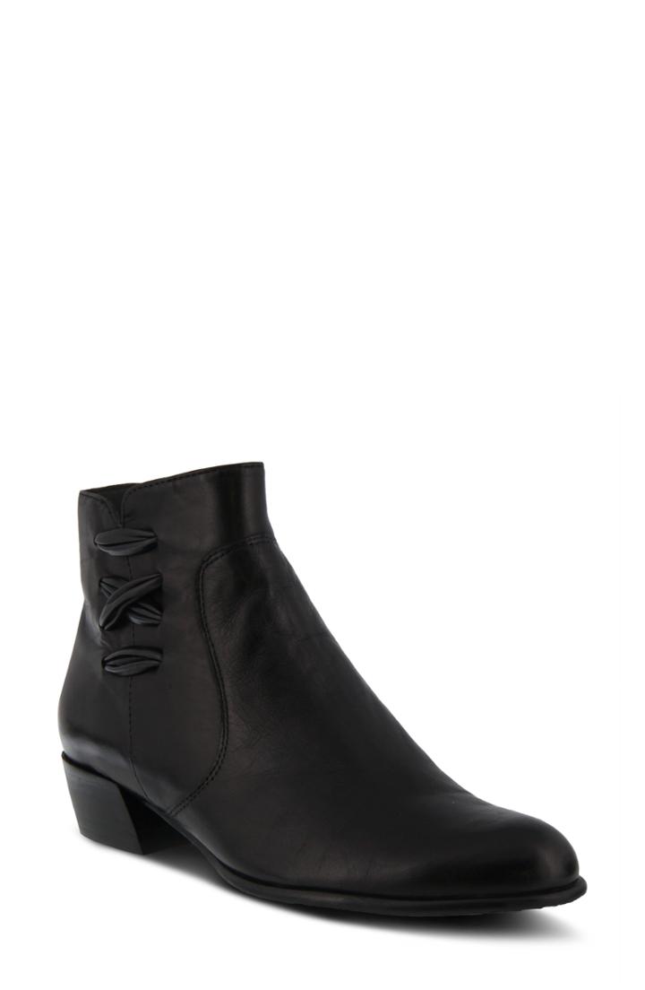 Women's Spring Step Terenie Bootie .5-7us / 37eu - Black