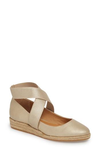 Women's Corso Como Bellah Espadrille Wedge M - Metallic