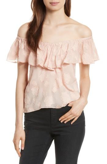 Women's Rebecca Taylor Rose Metallic Top