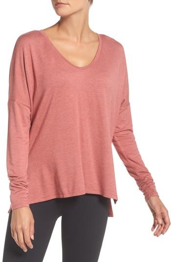 Women's Zella She's Cute Terry Pullover, Size - Brown