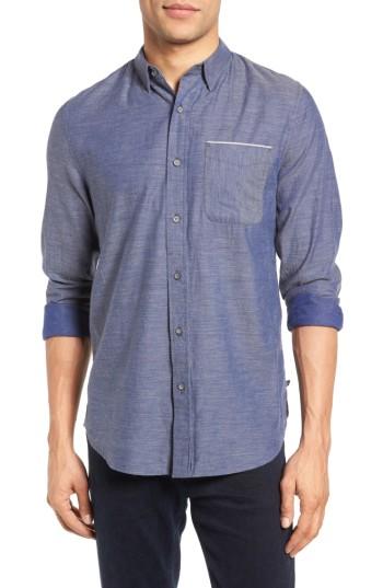 Men's Ag Colton Trim Fit Sport Shirt - Blue