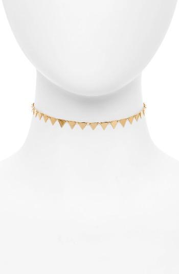 Women's Girly Triangle Charm Choker