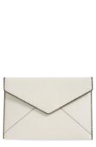 Rebecca Minkoff 'leo' Envelope Clutch - Grey