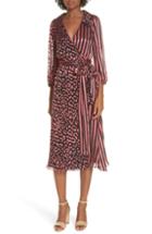 Women's Nicholas Leopard Print Silk Midi Dress