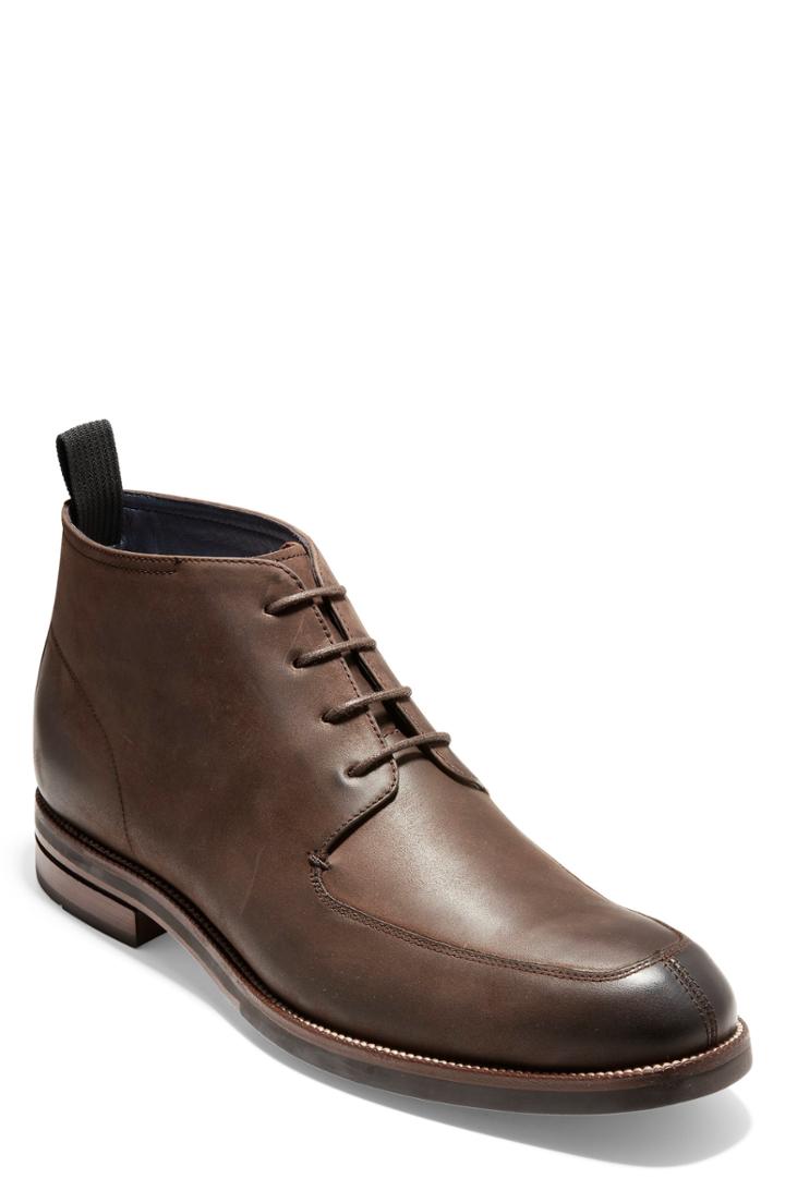 Men's Cole Haan Wagner Grand Split Toe Boot .5 M - Brown