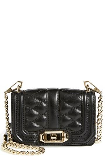 Women's Rebecca Minkoff 'mini Love' Crossbody Bag - Black