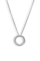 Women's Bony Levy 20th Anniversary Pave Diamond Circle Necklace (nordstrom Exclusive)