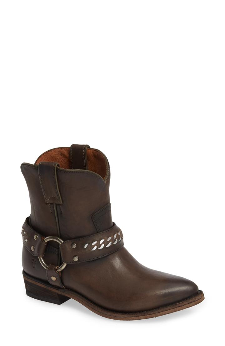 Women's Frye Billy Western Boot M - Grey