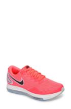 Women's Nike Zoom All Out Low 2 Running Shoe .5 M - Pink