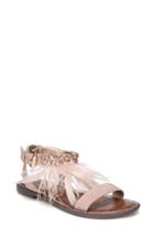Women's Sam Edelman Genevia Feather Sandal .5 M - Pink