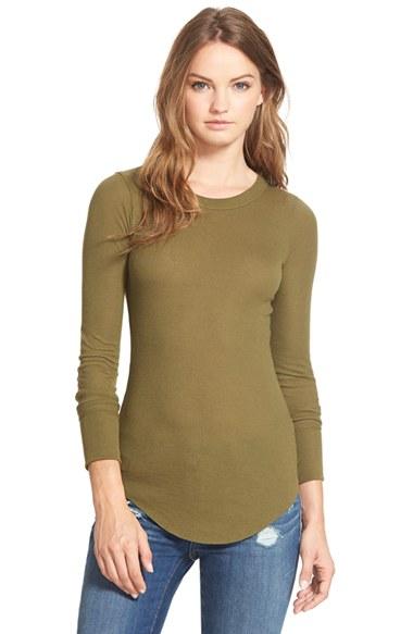 Women's Treasure & Bond Long Sleeve Rib Tee