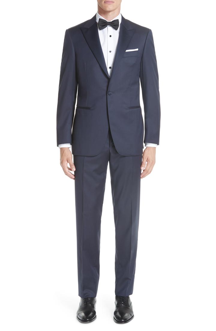 Men's Canali Classic Fit Wool Tuxedo