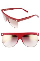 Women's Mcm 60mm Aviator Sunglasses - Rouge