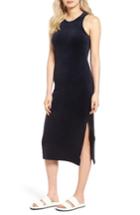 Women's Juicy Couture Stretch Velour Tank Midi Dress - Blue