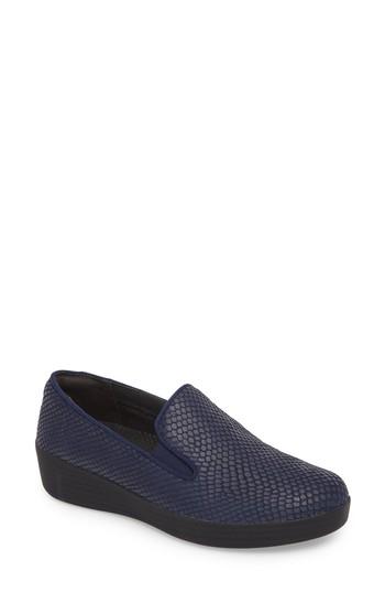 Women's Fitflop Superskate Slip-on M - Blue