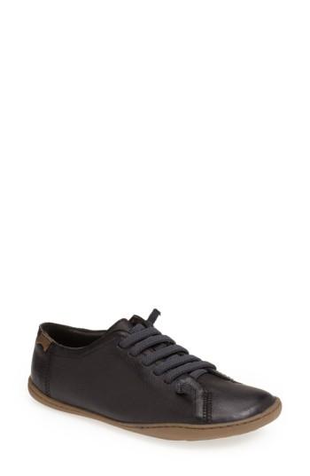 Women's Camper 'peu Cami' Leather Sneaker - Black